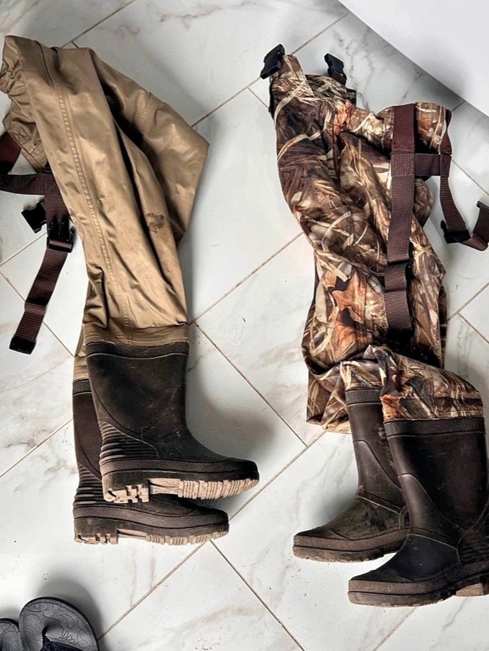 Camo Hip Waiters Waterproof size 3/4